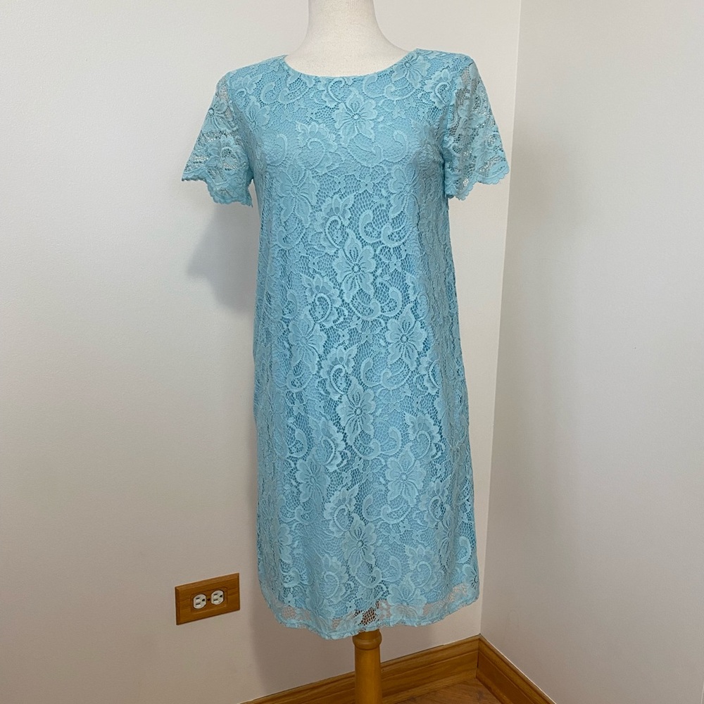 Blue Juicy Couture Lace Dress